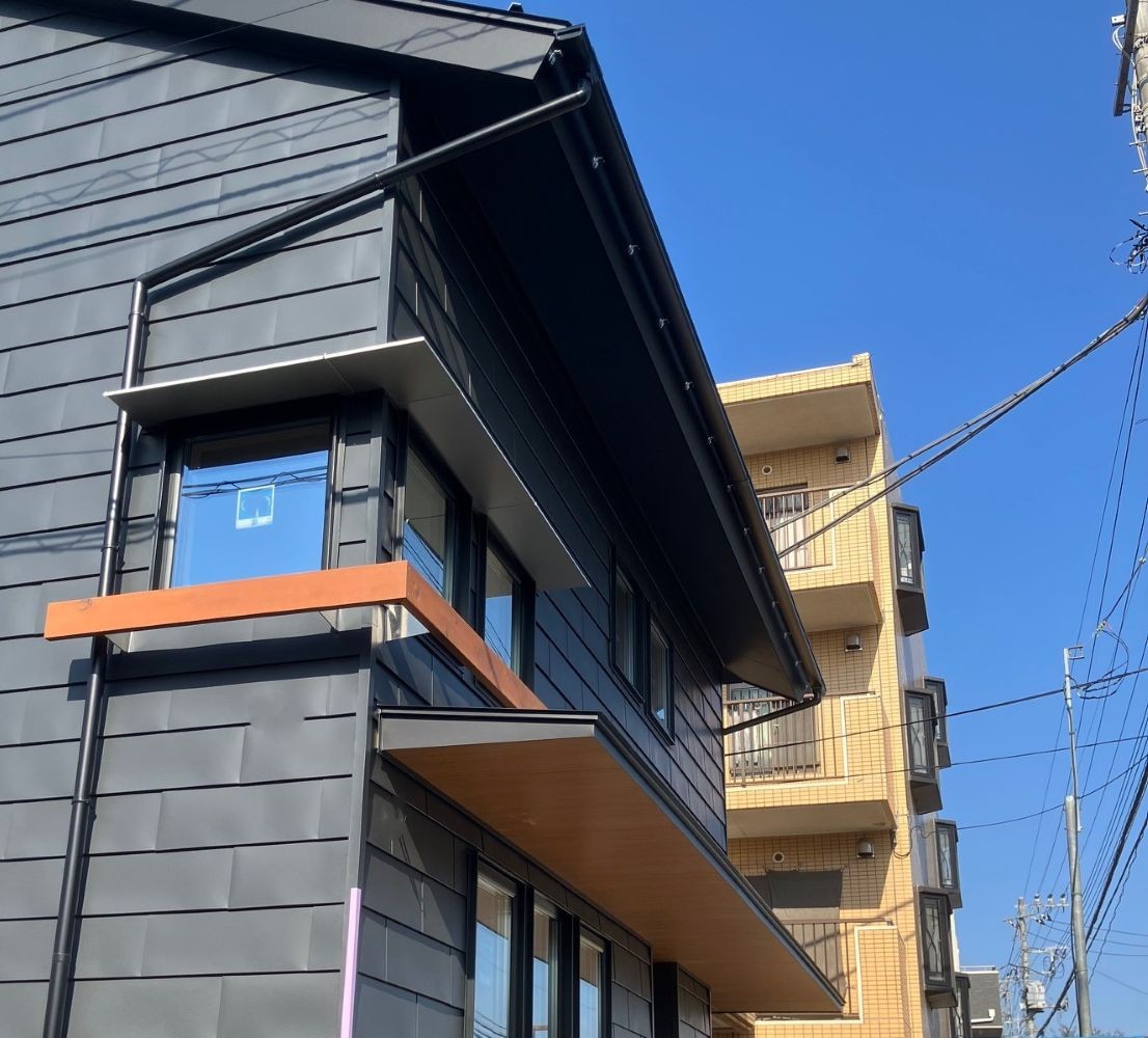 完成間近の「水あかりの家」 | 岡庭建設｜東京 西東京市の工務店 
