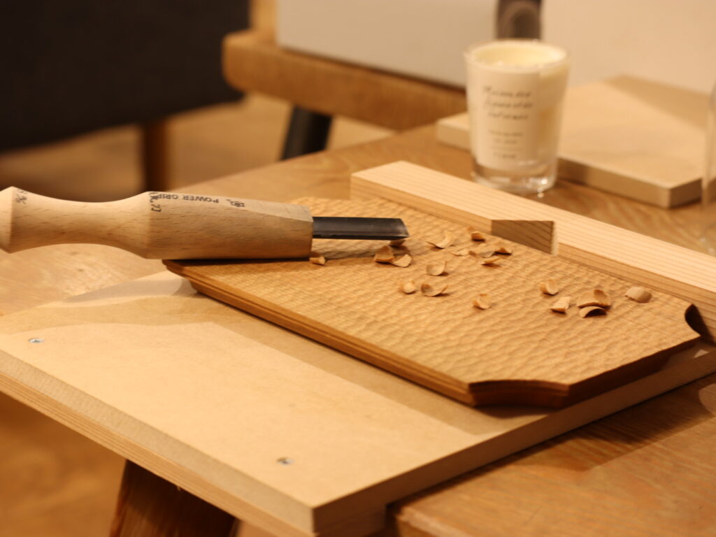 西東京　木工ワークショップ　山桜のトレイ　雑貨　ていねいな暮らし　イベント　5月　